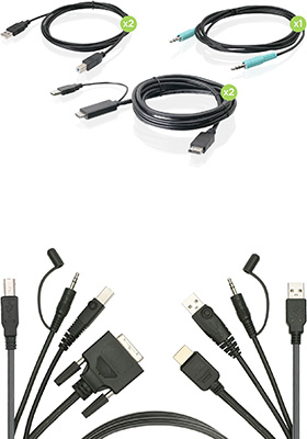 KVM Adapter-Cables KVM Adapter-Cables